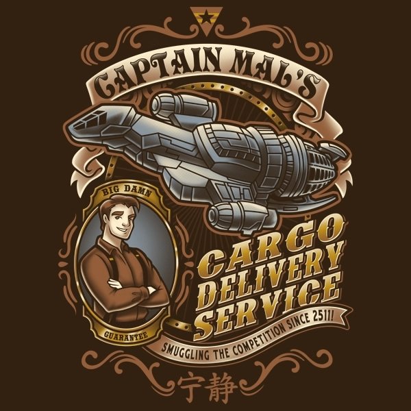 Captain Tight Pants Delivery T-Shirt