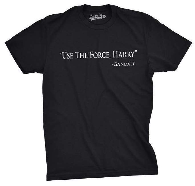 Use The Force, Harry T-Shirt