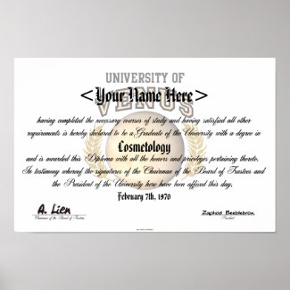 University Of Venus Diploma