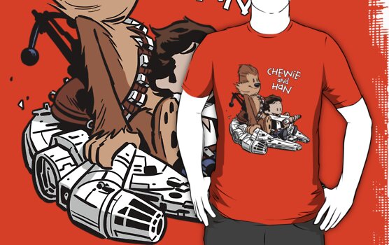 Chewie And Han T-Shirt