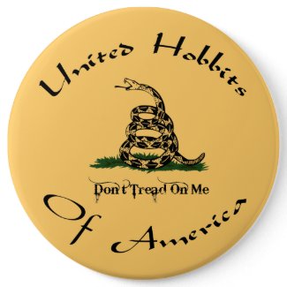 United Hobbits Of America Button
